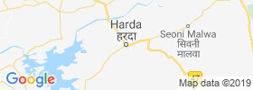 Harda Khas map
